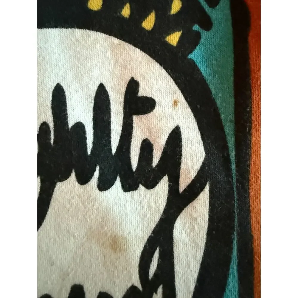 Volcom Big Monster Basic Zip Hoodie All Over Print Sherpa Lined XXL Skate Y2K - Picture 15 of 15